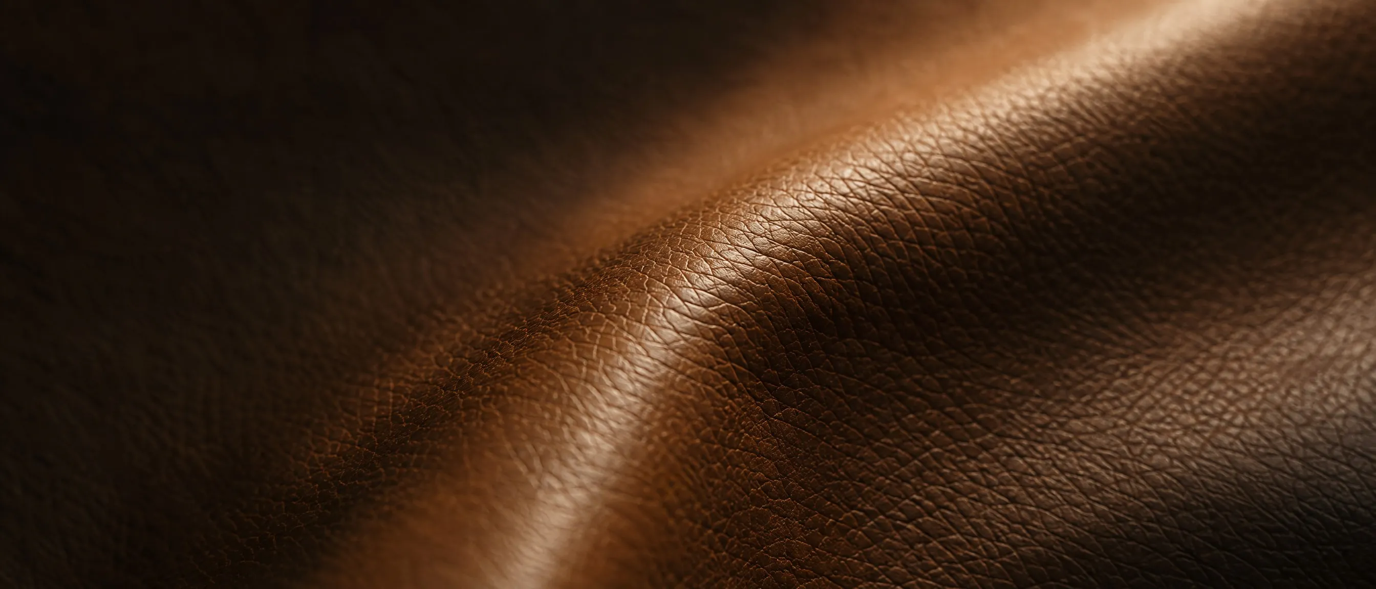 Close-up of a leather surface
